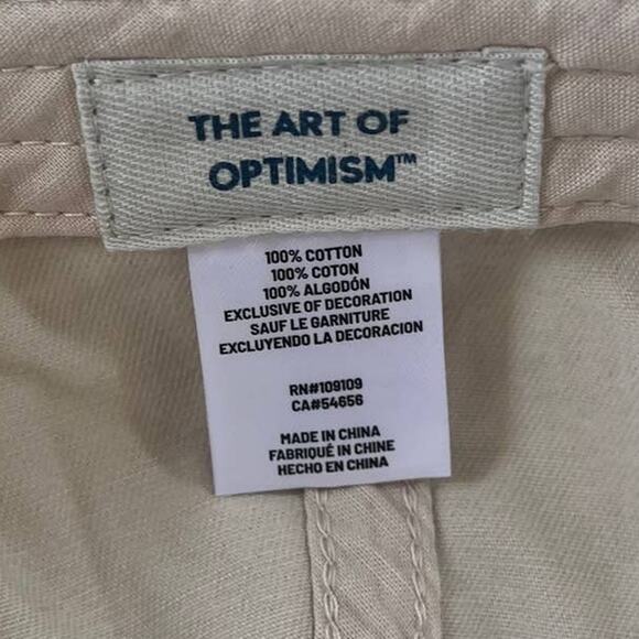 LIFE IS GOOD Happy Go Life Unisex Cap Hat Size Tan"Art of Optimism" Shamrock - Picture 9 of 12